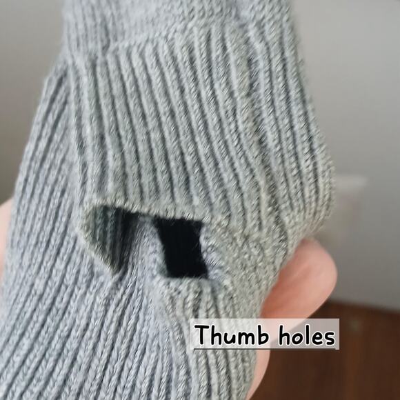 Lululemon SZ 8 Cardi In The Front Cashmere Blend Button-Front Cardigan Gray - Picture 5 of 6